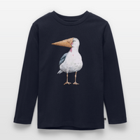 Eisvogel - Kinder Premium Langarmshirt - Navy