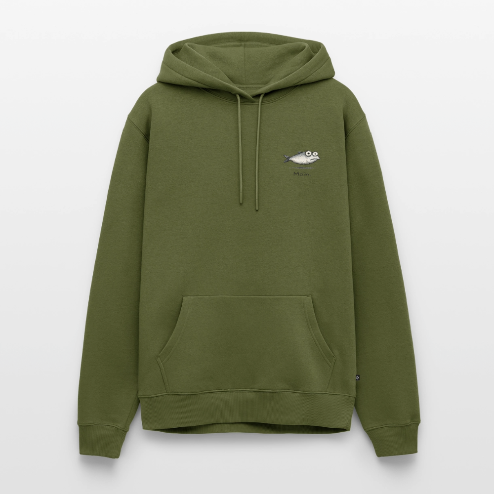 Moin Fisch - Unisex Premium Hoodie - Khaki