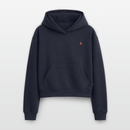 F**k You Eis Stick - Cropped Oversized Heavyweight Frauen Hoodie - Navy