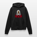 Möwe allein Zuhaus - Frauen Premium Hoodie - Schwarz