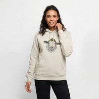 Wolle Schaf - Unisex Premium Hoodie - Beige