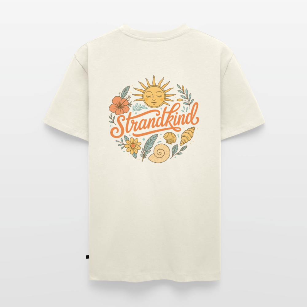 Strandkind - Unisex Premium T-Shirt - Naturweiß