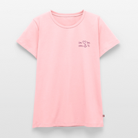 Im Herzen verankert Stick - Frauen Premium T-Shirt - Rosa