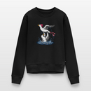 Dirty Möwing - Frauen Premium Pullover - Schwarz