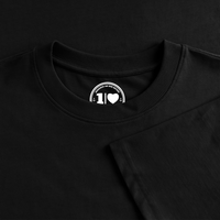 F**k You Möwe - Unisex Premium Oversized Bio T-Shirt - Schwarz