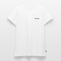 Meerverliebt Stick - Frauen Premium T-Shirt - Weiß