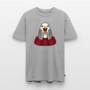 Möwe allein Zuhause - Unisex Premium T-Shirt - Grau meliert