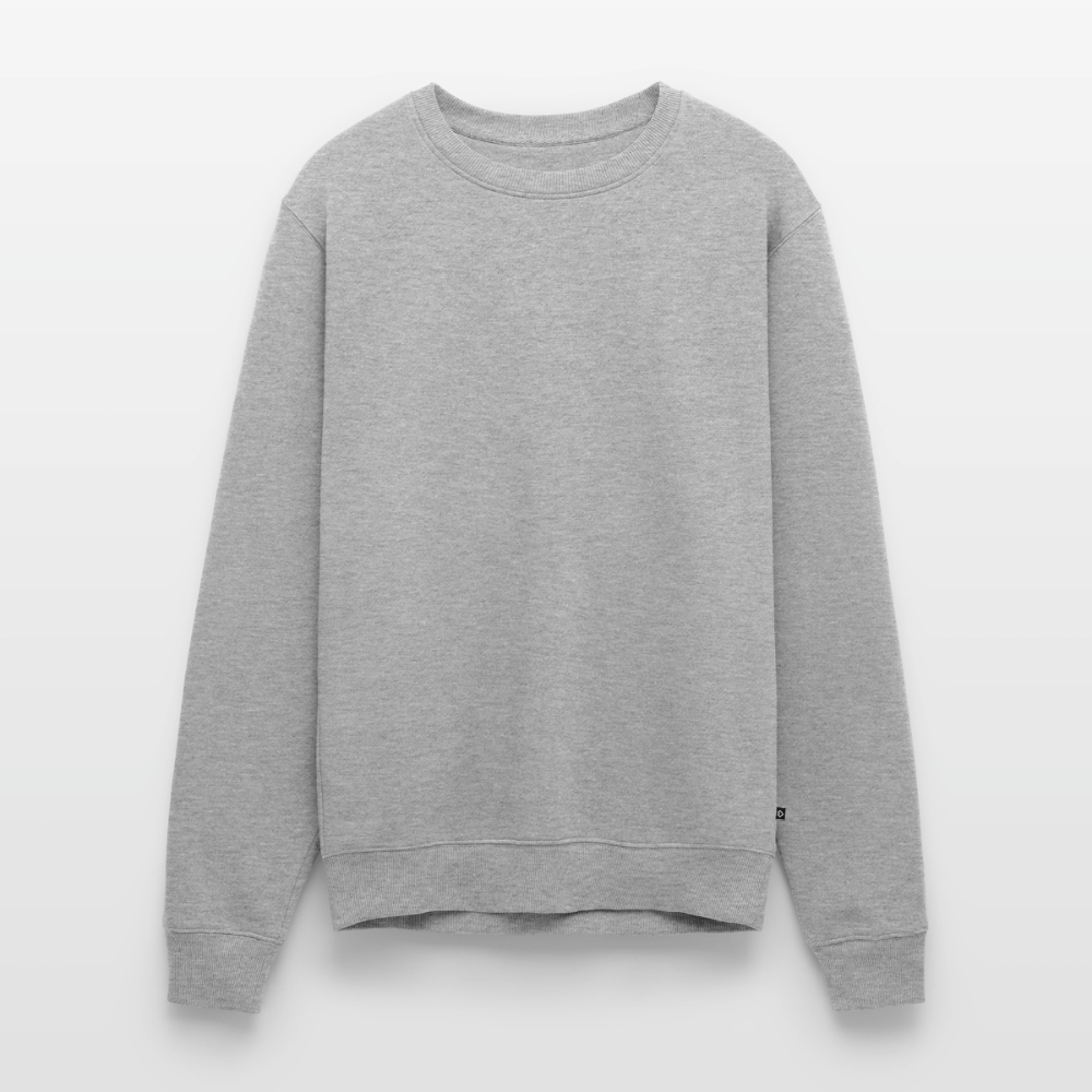 Wolle Schaf - Unisex Premium Pullover - Grau meliert