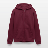 Moin Stick - Unisex Premium Kapuzenjacke - Burgunderrot