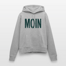 Moin - Frauen Premium Hoodie - Grau meliert