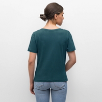 Hauk Original - Relaxed Frauen Bio-T-Shirt - Dunkles Petrol