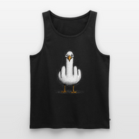 F**k You Möwe - Männer Premium Tank Top - Schwarz