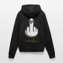 F**k You Möwe - Frauen Premium Hoodie - Schwarz