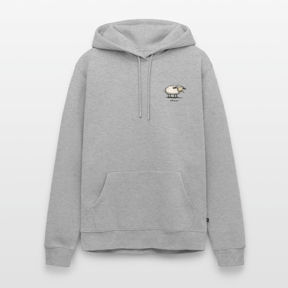 Moin Schaf - Unisex Premium Hoodie - Grau meliert