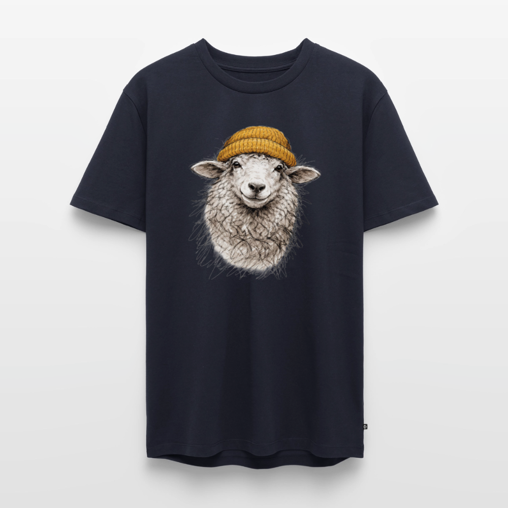 Schaf - Unisex Premium T-Shirt - Navy