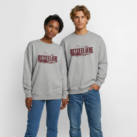 Ostseeliebe - Oversized Heavyweight Unisex Sweatshirt - Grau meliert