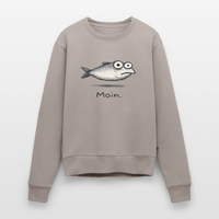 Moin Fisch - Frauen Premium Pullover - Taupe