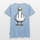 F**k You Möwe - Frauen Premium T-Shirt - Hellblau