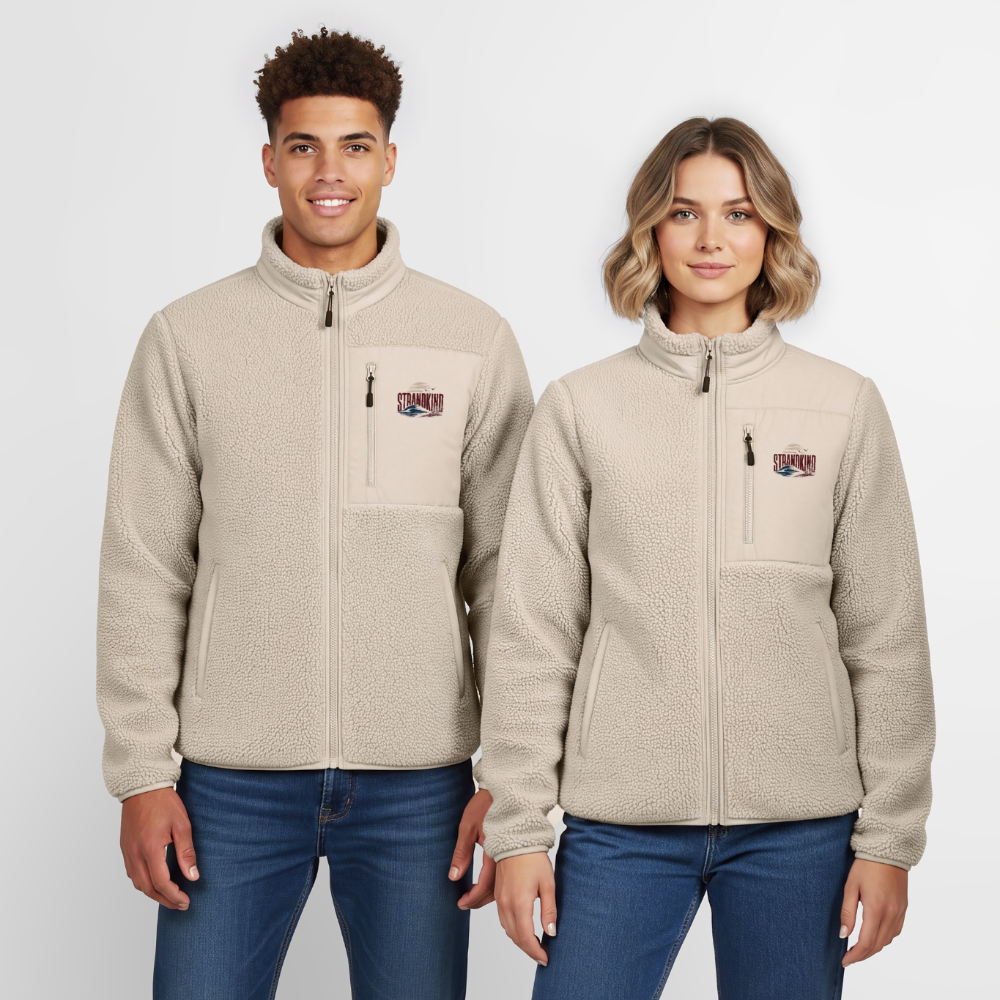 Strandkind -  Unisex Sherpajacke - Beige