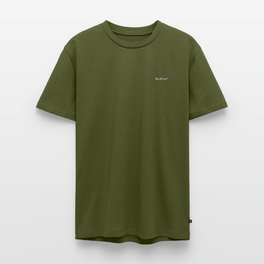 Moin Stick - Männer Premium T-Shirt - Khaki