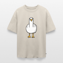F**k You Möwe - Unisex Premium Oversized Bio T-Shirt - Beige
