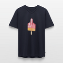 F**k You Eis - Männer Bio-T-Shirt mit V-Ausschnitt - Navy
