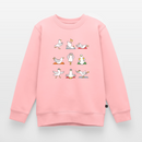 Yoga Möwen - Kinder Premium Pullover - Rosa