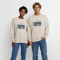 Strandkind - Oversized Heavyweight Unisex Sweatshirt - Beige