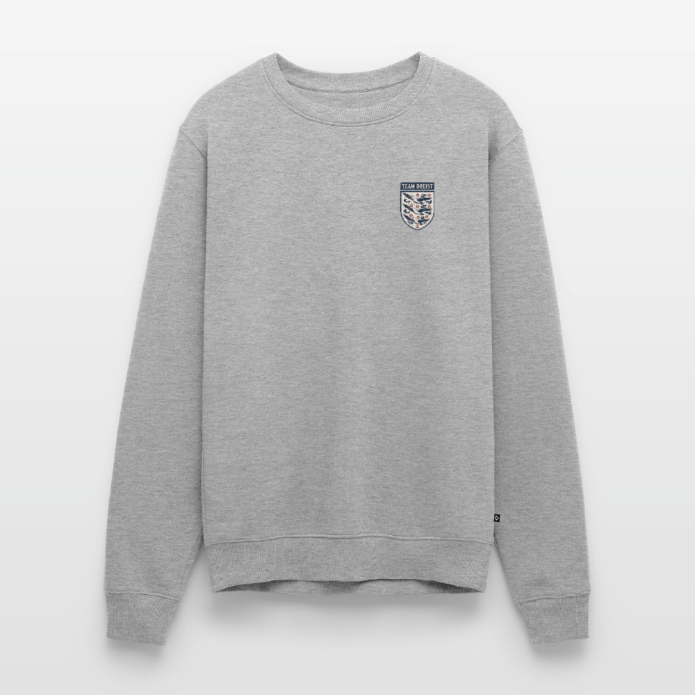 Team Dreist - Unisex Premium Pullover - Grau meliert