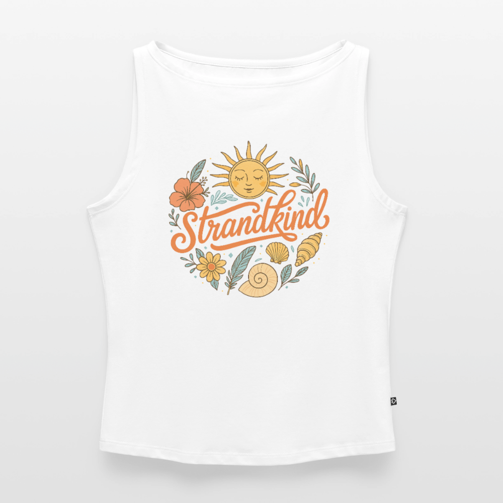 Strandkind - Frauen Organic Tank Top - Weiß