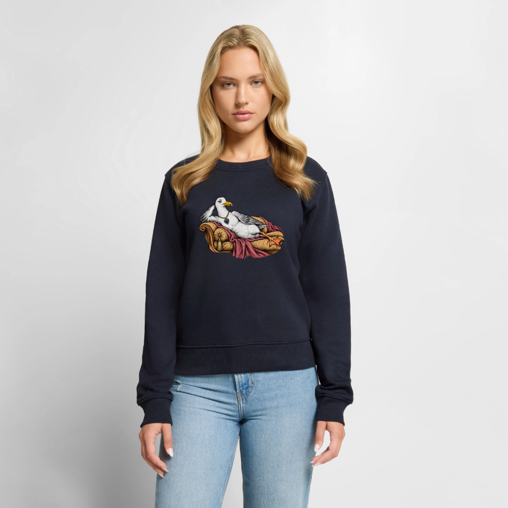 Titanic Möwe - Frauen Premium Pullover - Navy