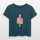 F**k You Eis - Relaxed Frauen Bio-T-Shirt - Dunkles Petrol