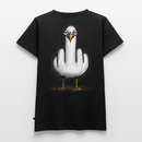 F**k You Möwe - Frauen Premium T-Shirt - Schwarz