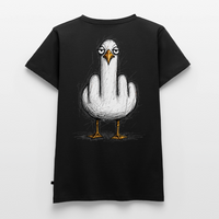 F**k You Möwe - Frauen Premium T-Shirt - Schwarz
