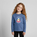 Team Dreist - Kinder Premium Langarmshirt - Taubenblau