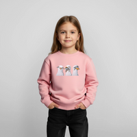 Drei Weise Möwen - Kinder Premium Pullover - Rosa
