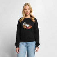 Titanic Möwe - Frauen Premium Pullover - Schwarz