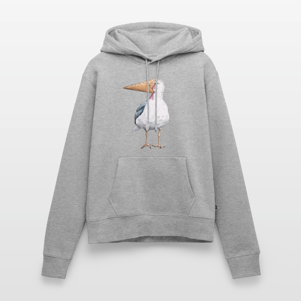 Eisvogel - Frauen Premium Hoodie - Grau meliert