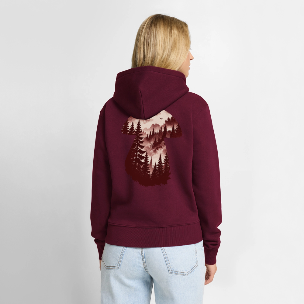 Into the Woods - Frauen Premium Hoodie - Burgunderrot