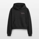 Sonne, Strand und Meer Club - Cropped Oversized Heavyweight Frauen Hoodie - Schwarz