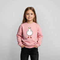 F**k You Möwenlady - Kinder Premium Pullover - Rosa