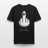 F**k You Möwe - Unisex Premium T-Shirt - Schwarz