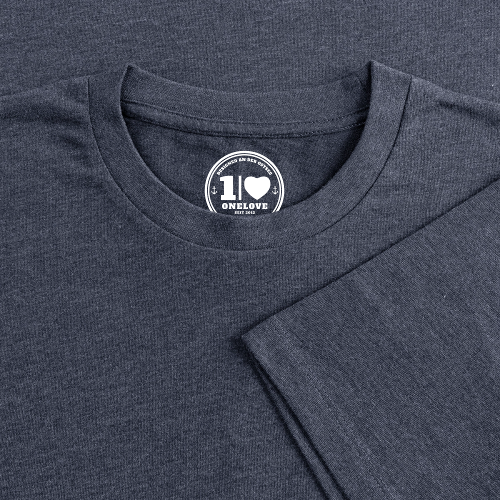 Moin Stick - Männer Premium T-Shirt - Jeansblau 