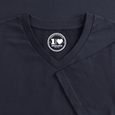 Team Dreist - Männer Bio-T-Shirt mit V-Ausschnitt - Navy