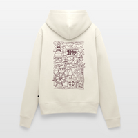 Collage - Frauen Premium Hoodie - Naturweiß