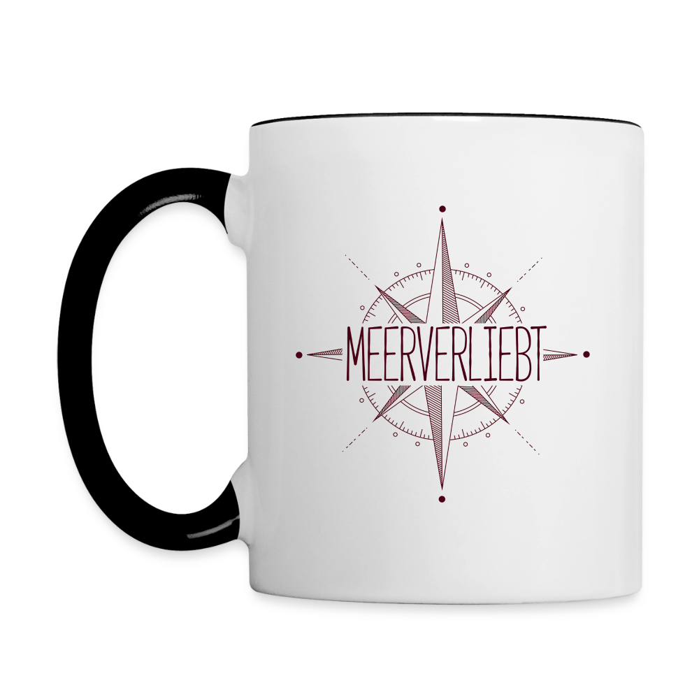 Nordkurs - Tasse zweifarbig - Weiß/Schwarz