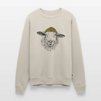 Wolle Schaf - Unisex Premium Pullover - Beige