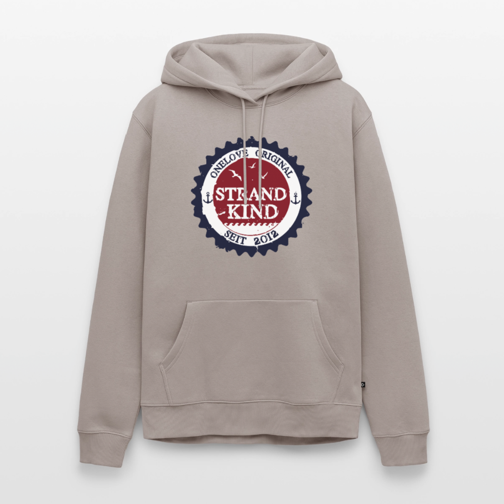 Strandkind Original - Unisex Premium Hoodie - Taupe