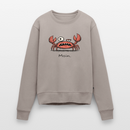 Moin Krabbe - Frauen Premium Pullover - Taupe