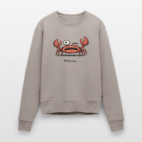 Moin Krabbe - Frauen Premium Pullover - Taupe